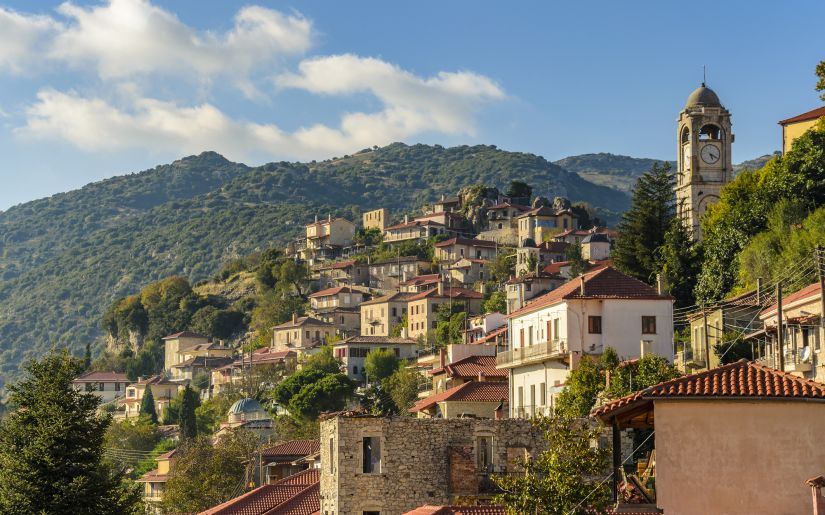 From the Arcadian hills, Dimitsana tells tales of the past